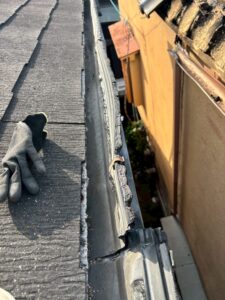 雨樋修理 施工前
